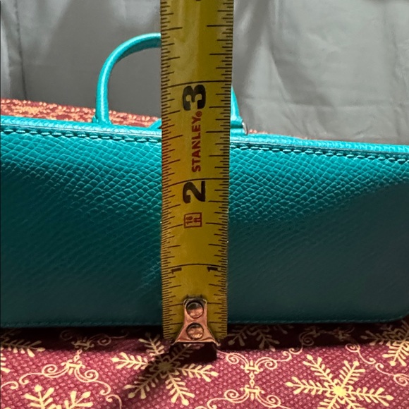 Coach NWOT Turquoise Micro Mini Sierra Crossbody - Picture 6 of 6